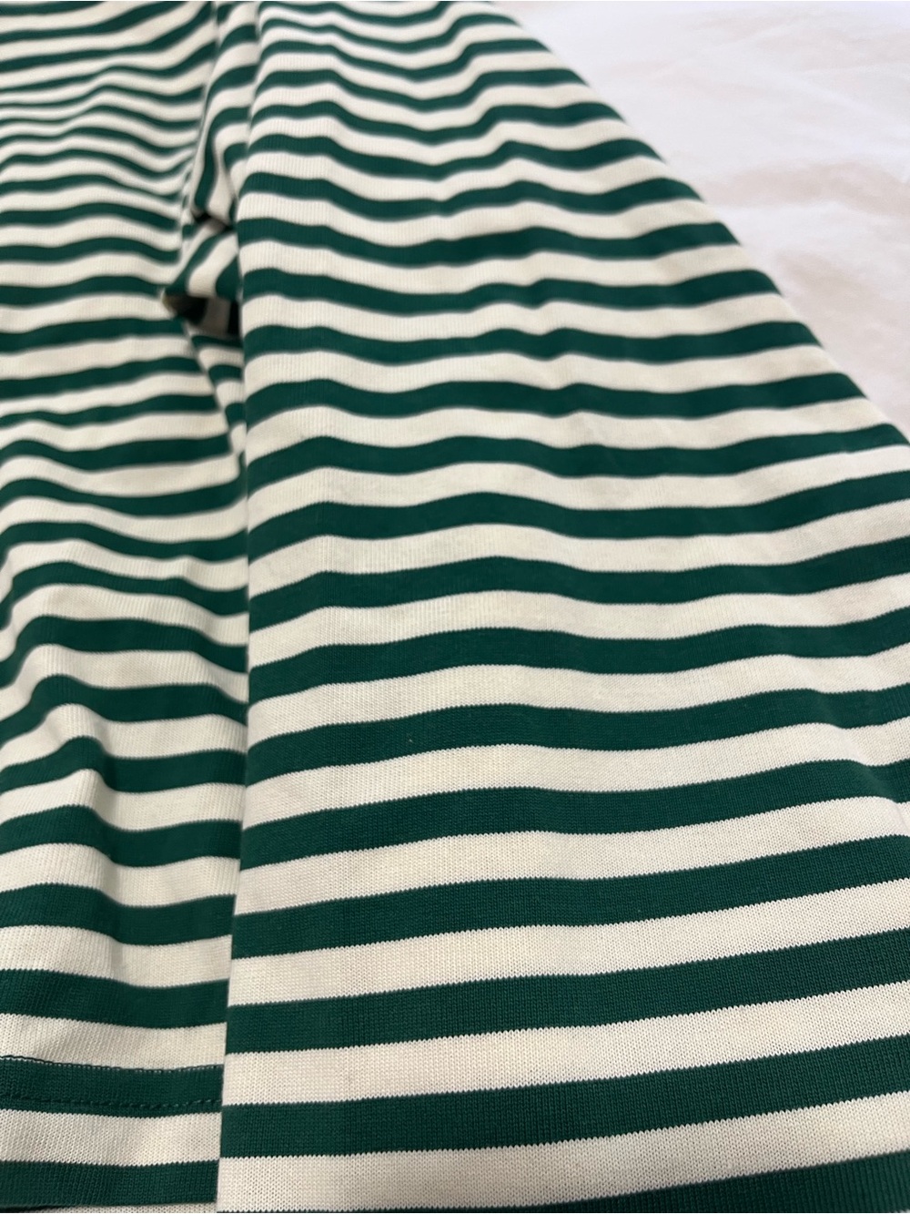 Lioness Green and White Striped Long Sleeve Tee - Picture 3 of 4